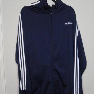 Adidas Primegreen Unisex Windbreaker (Navy Blue, 3XLT)